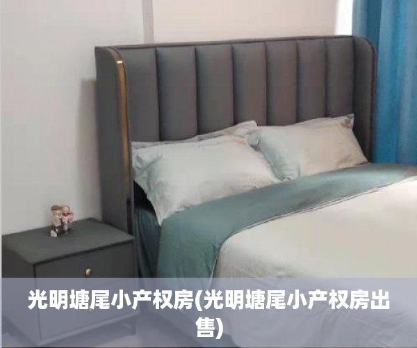 光明塘尾小产权房(光明塘尾小产权房出售)