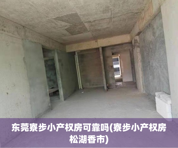 东莞寮步小产权房可靠吗(寮步小产权房松湖香市) 东莞寮步小产权房可靠吗(寮步小产权房松湖香市)