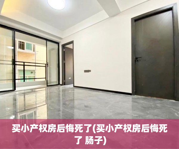 买小产权房后悔死了(买小产权房后悔死了 肠子) 买小产权房后悔死了(买小产权房后悔死了 肠子)