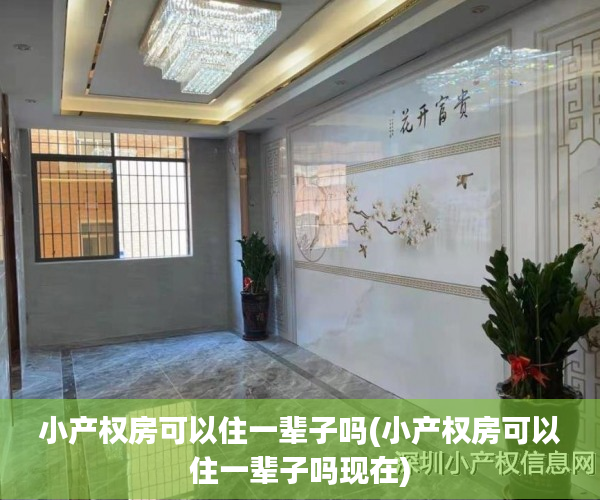 小产权房可以住一辈子吗(小产权房可以住一辈子吗现在) 小产权房可以住一辈子吗(小产权房可以住一辈子吗现在)