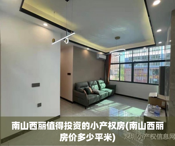 南山西丽值得投资的小产权房(南山西丽房价多少平米)