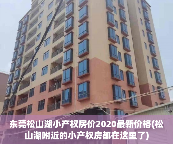 东莞松山湖小产权房价2020最新价格(松山湖附近的小产权房都在这里了) 东莞松山湖小产权房价2020最新价格(松山湖附近的小产权房都在这里了)