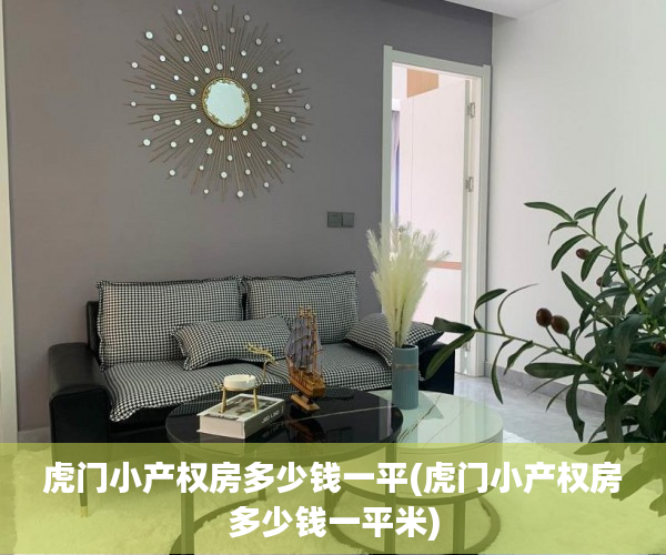 虎门小产权房多少钱一平(虎门小产权房多少钱一平米)