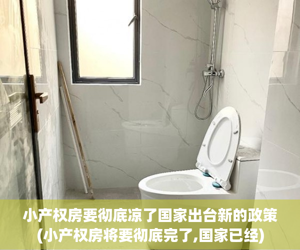 小产权房要彻底凉了国家出台新的政策(小产权房将要彻底完了,国家已经)