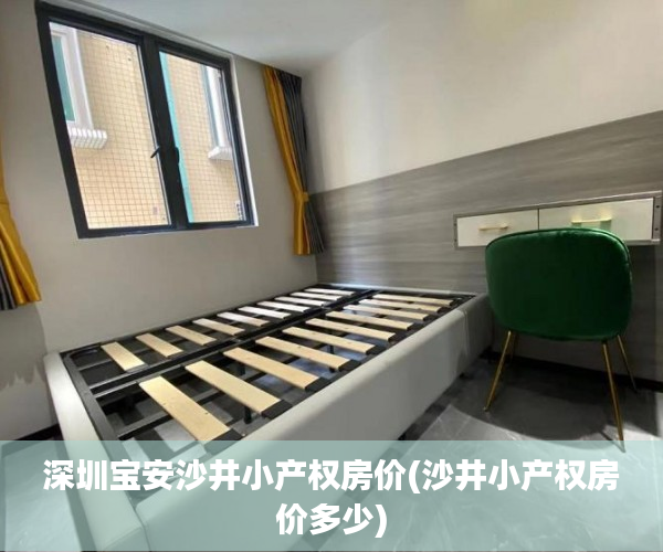 深圳宝安沙井小产权房价(沙井小产权房价多少)