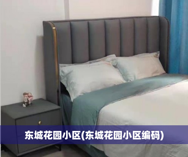 东城花园小区(东城花园小区编码) 东城花园小区(东城花园小区编码)