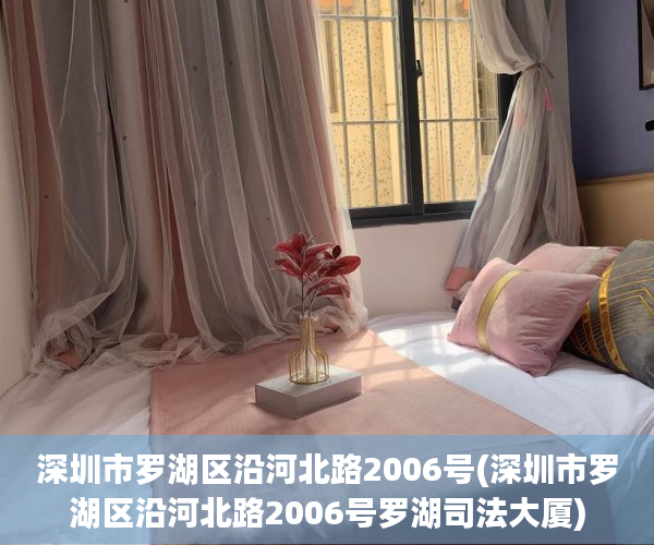 深圳市罗湖区沿河北路2006号(深圳市罗湖区沿河北路2006号罗湖司法大厦) 深圳市罗湖区沿河北路2006号(深圳市罗湖区沿河北路2006号罗湖司法大厦)