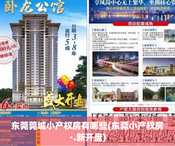 东莞莞城小产权房有哪些(东莞小产权房·.新开盘) 东莞莞城小产权房有哪些(东莞小产权房·.新开盘)
