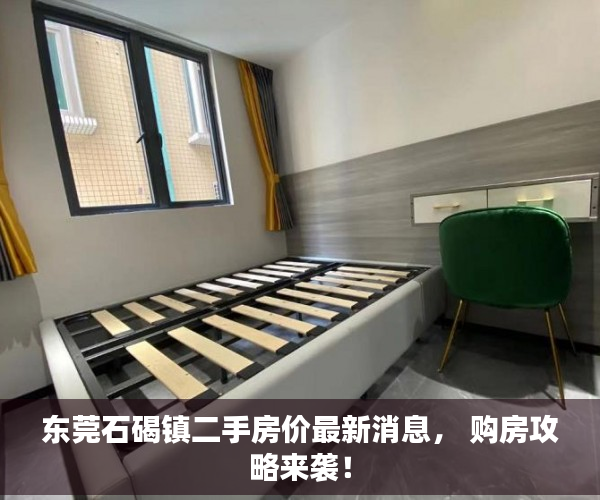东莞石碣镇二手房价最新消息， 购房攻略来袭！