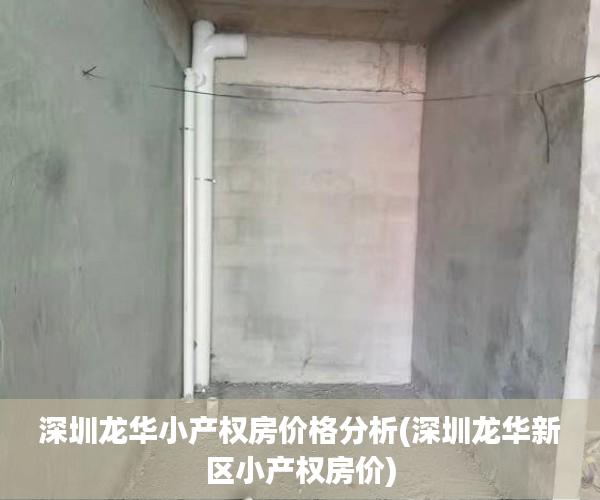 深圳龙华小产权房价格分析(深圳龙华新区小产权房价)
