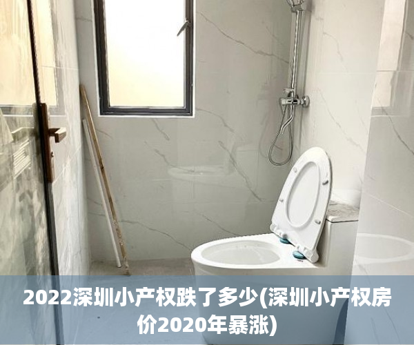 2022深圳小产权跌了多少(深圳小产权房价2020年暴涨) 2022深圳小产权跌了多少(深圳小产权房价2020年暴涨)