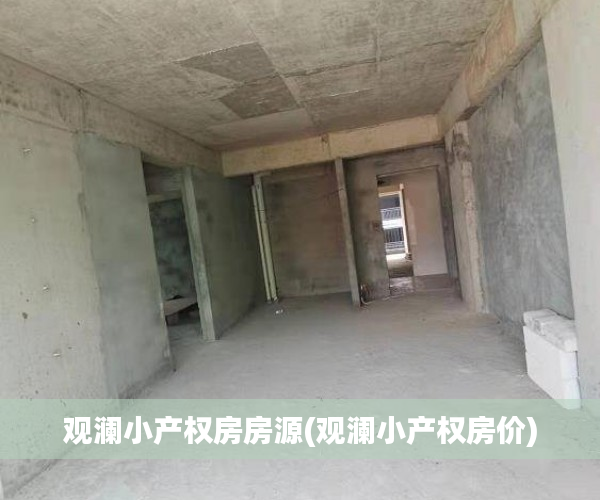 观澜小产权房房源(观澜小产权房价)