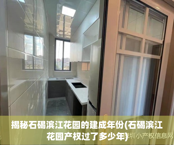 揭秘石碣滨江花园的建成年份(石碣滨江花园产权过了多少年)