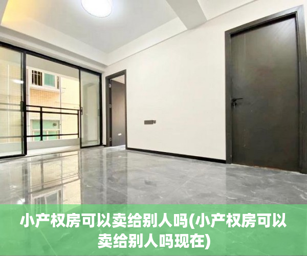 小产权房可以卖给别人吗(小产权房可以卖给别人吗现在) 小产权房可以卖给别人吗(小产权房可以卖给别人吗现在)