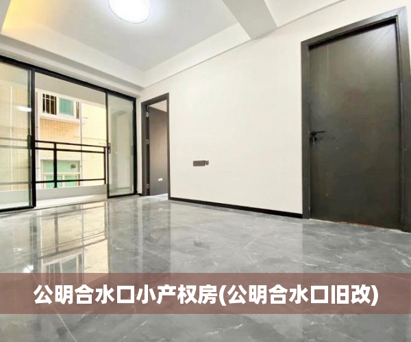 公明合水口小产权房(公明合水口旧改)
