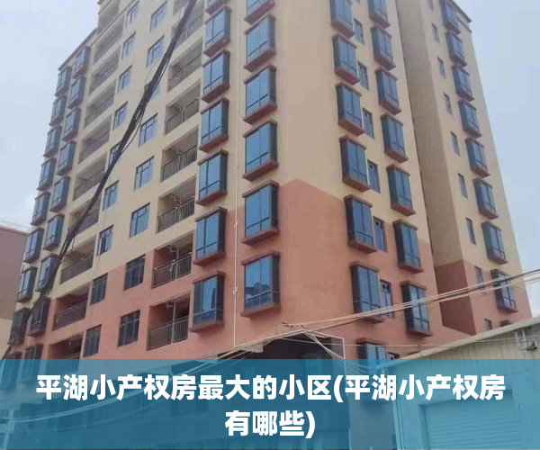 平湖小产权房最大的小区(平湖小产权房有哪些) 平湖小产权房最大的小区(平湖小产权房有哪些)