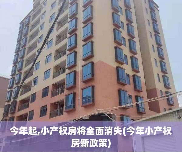 今年起,小产权房将全面消失(今年小产权房新政策) 今年起,小产权房将全面消失(今年小产权房新政策)