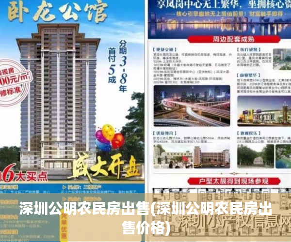 深圳公明农民房出售(深圳公明农民房出售价格) 深圳公明农民房出售(深圳公明农民房出售价格)