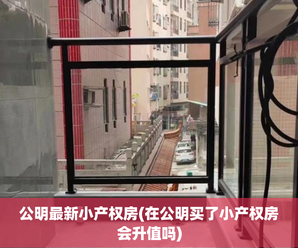 公明最新小产权房(在公明买了小产权房会升值吗)