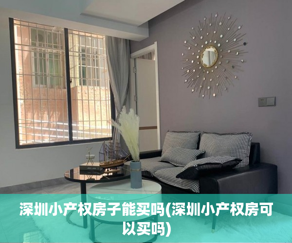 深圳小产权房子能买吗(深圳小产权房可以买吗) 深圳小产权房子能买吗(深圳小产权房可以买吗)