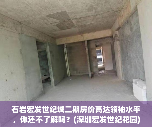 石岩宏发世纪城二期房价高达领袖水平，你还不了解吗？(深圳宏发世纪花园)