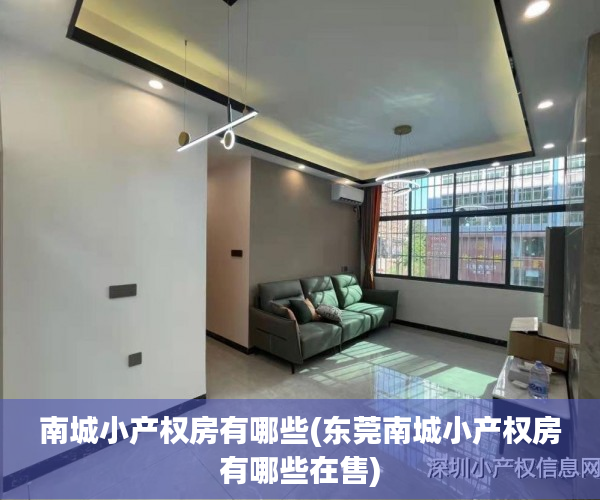 南城小产权房有哪些(东莞南城小产权房有哪些在售) 南城小产权房有哪些(东莞南城小产权房有哪些在售)