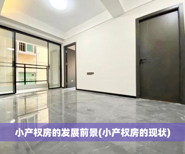 小产权房的发展前景(小产权房的现状)
