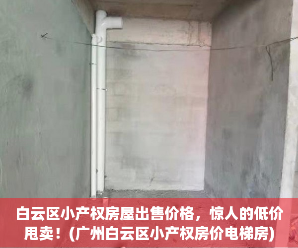 白云区小产权房屋出售价格，惊人的低价甩卖！(广州白云区小产权房价电梯房)