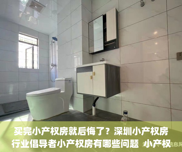买完小产权房就后悔了？深圳小产权房行业倡导者小产权房有哪些问题  小产权房_小产权