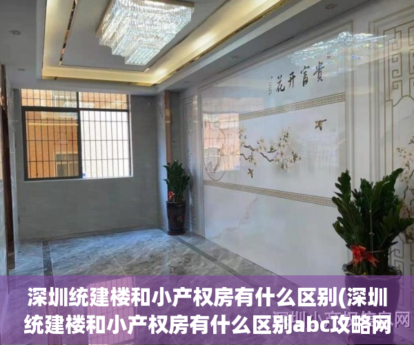 深圳统建楼和小产权房有什么区别(深圳统建楼和小产权房有什么区别abc攻略网) 深圳统建楼和小产权房有什么区别(深圳统建楼和小产权房有什么区别abc攻略网)