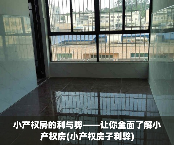 小产权房的利与弊——让你全面了解小产权房(小产权房子利弊)