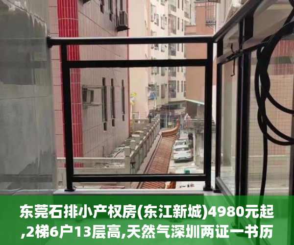 东莞石排小产权房(东江新城)4980元起,2梯6户13层高,天然气深圳两证一书历史遗留小产权房入户东莞石排小产权房_东江