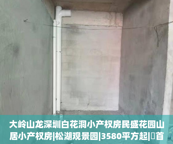大岭山龙深圳白花洞小产权房民盛花园山居小产权房|松湖观景园|3580平方起|​首付三成分期35年小产权房_东莞小产权房