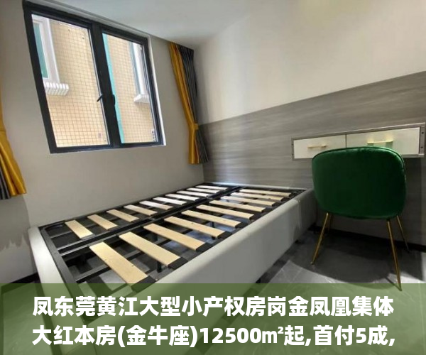 凤东莞黄江大型小产权房岗金凤凰集体大红本房(金牛座)12500㎡起,首付5成,全部精装发售小产权房_小产权