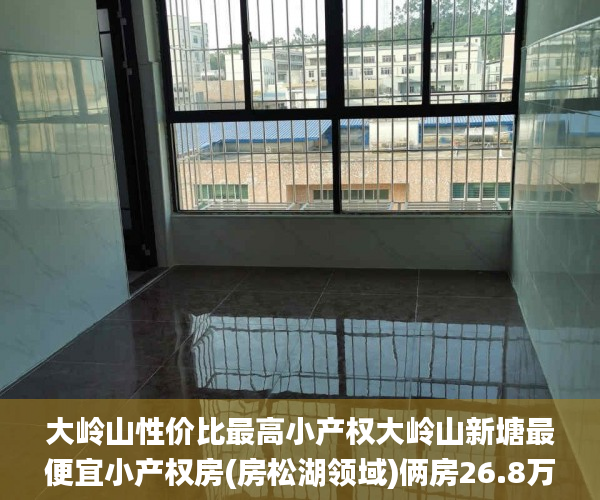 大岭山性价比最高小产权大岭山新塘最便宜小产权房(房松湖领域)俩房26.8万起,首付5成分期3年利息5厘小产权房_微软