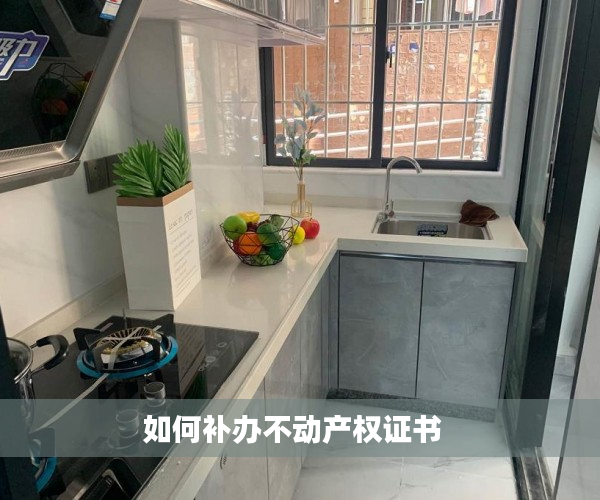 如何补办不动产权证书  