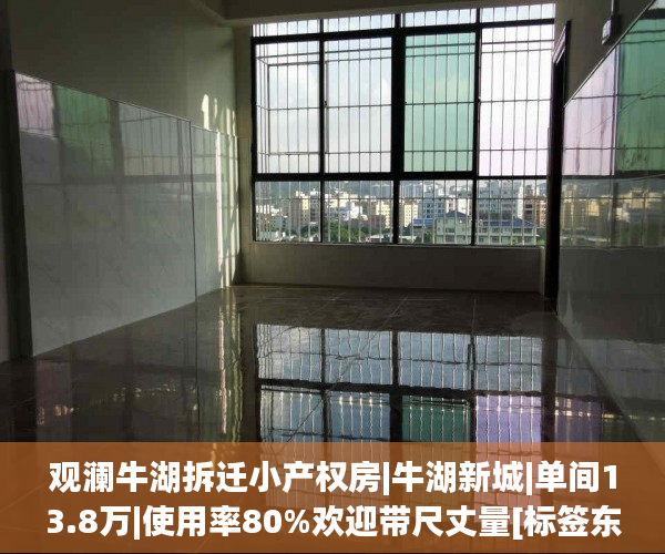 观澜牛湖拆迁小产权房|牛湖新城|单间13.8万|使用率80%欢迎带尺丈量[标签东莞虎门碧桂园旁3栋小产权房:标题seo加词]