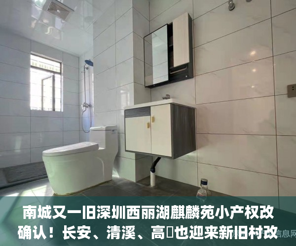 南城又一旧深圳西丽湖麒麟苑小产权改确认！长安、清溪、高埗也迎来新旧村改造！  小产权房_东莞市