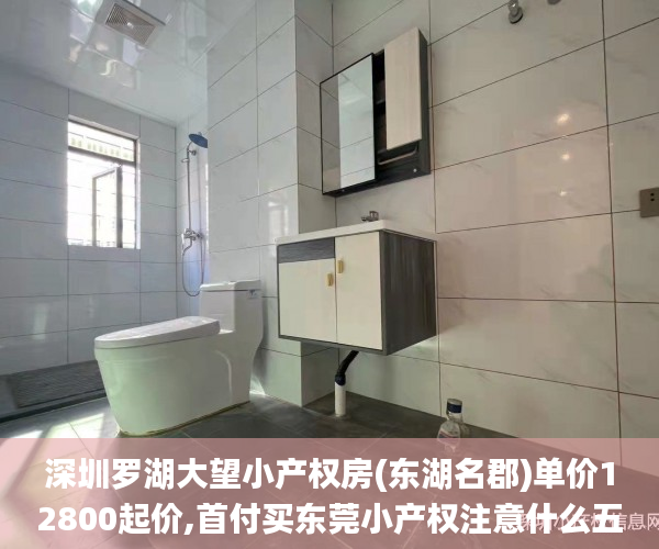 深圳罗湖大望小产权房(东湖名郡)单价12800起价,首付买东莞小产权注意什么五成,分期三到五年​小产权房_东莞小产权房