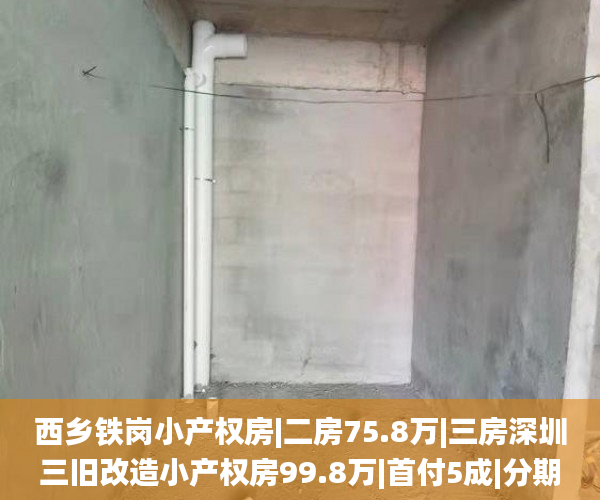 西乡铁岗小产权房|二房75.8万|三房深圳三旧改造小产权房99.8万|首付5成|分期5年  小产权房_小产权