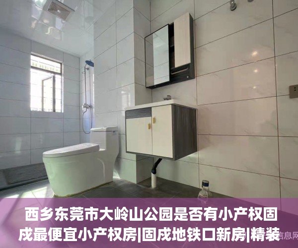  西乡东莞市大岭山公园是否有小产权固戍最便宜小产权房|固戍地铁口新房|精装大型楼盘  小产权房_深圳小产权房
