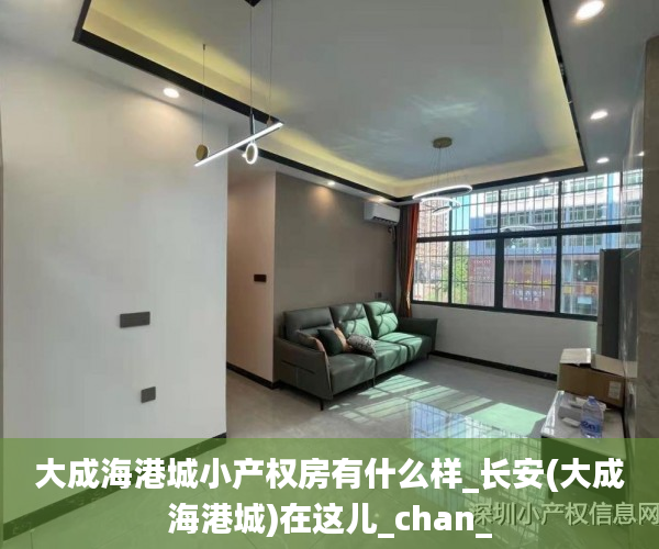 大成海港城小产权房有什么样_长安(大成海港城)在这儿_chan_