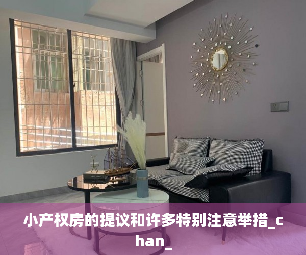 小产权房的提议和许多特别注意举措_chan_