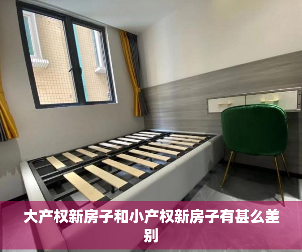大产权新房子和小产权新房子有甚么差别