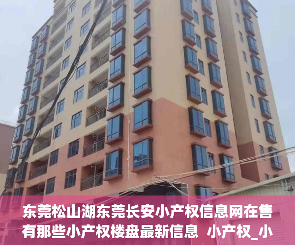 东莞松山湖东莞长安小产权信息网在售有那些小产权楼盘最新信息  小产权_小产权房