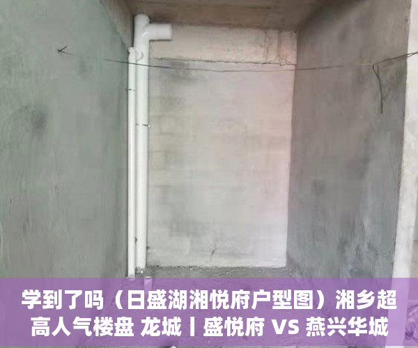 学到了吗（日盛湖湘悦府户型图）湘乡超高人气楼盘 龙城丨盛悦府 VS 燕兴华城二期，日盛湖湘悦府什么时候交房，