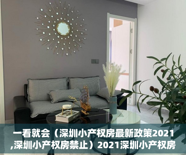 一看就会（深圳小产权房最新政策2021,深圳小产权房禁止）2021深圳小产权房最新政策，官方发布，2021年以后深圳小产权，