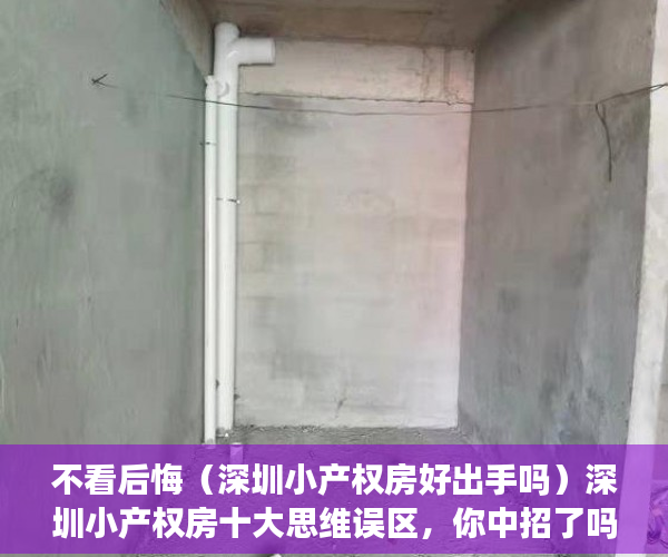 不看后悔（深圳小产权房好出手吗）深圳小产权房十大思维误区，你中招了吗？怎样少走弯路不踏坑？，买深圳小产权房，