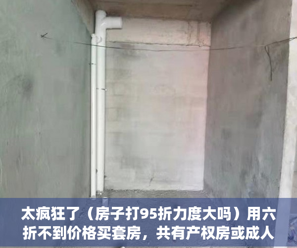 太疯狂了（房子打95折力度大吗）用六折不到价格买套房，共有产权房或成人口密集城市标配，房子95折优惠,已经买了还享受吗，