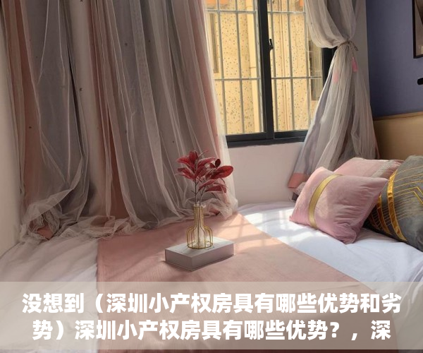没想到（深圳小产权房具有哪些优势和劣势）深圳小产权房具有哪些优势？，深圳小产权房具有哪些优势条件，